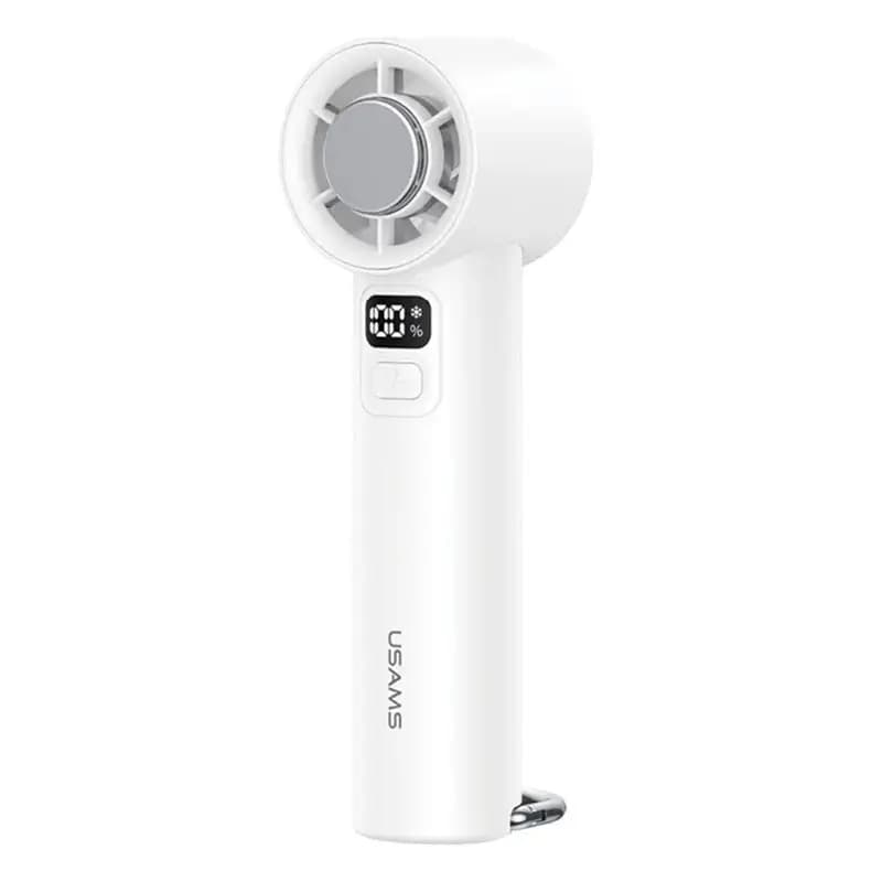 USAMS ZB361 Ice-Cooling Handheld Fan with Digital Display and 100 Adjustable Speeds USAMS ZB361 Ice-Cooling Handheld Fan with Digital Display and 100 Adjustable Speeds