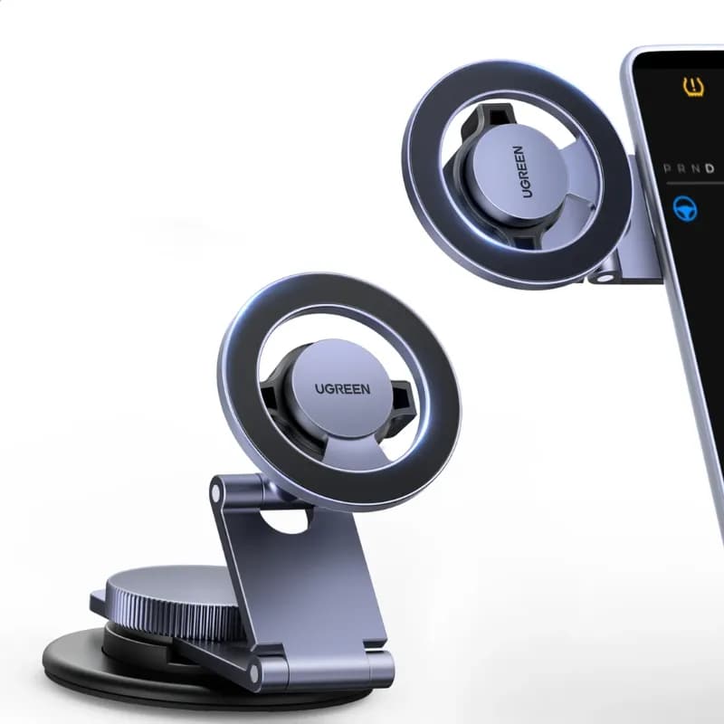 UGREEN LP865 Magnetic Car Phone Holder With 20 Neodymium Magnets & 360° Rotation