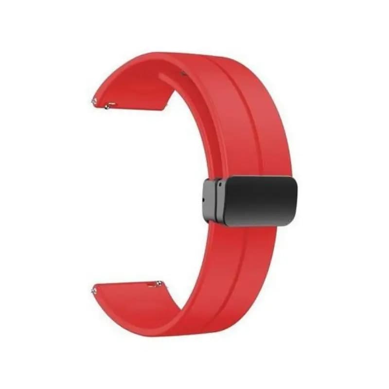 22mm Silicone Magnetic Buckle Strap for Smartwatch 22mm Silicone Magnetic Buckle Strap for Smartwatch