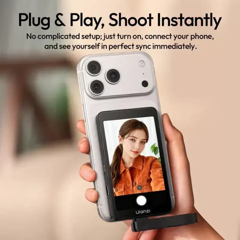 Ulanzi VM1 4K Vlog Selfie Monitor Screen Ulanzi VM1 4K Vlog Selfie Monitor Screen