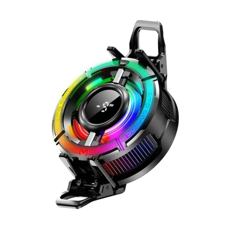 MEMO CX15 Magnetic Phone Cooling Fan with Digital Display and RGB Lighting MEMO CX15 Magnetic Phone Cooling Fan with Digital Display and RGB Lighting