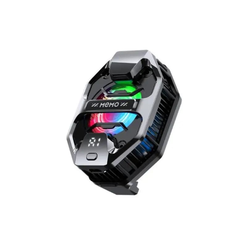 MEMO DL20 RGB Mobile Cooling Fan with 27W Semiconductor Chip and -12°C Cooling MEMO DL20 RGB Mobile Cooling Fan with 27W Semiconductor Chip and -12°C Cooling