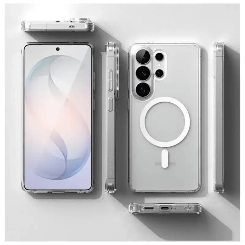 Ringke Fusion Magnetic Matte Clear Case for Galaxy S26 Ultra, Shockproof Ringke Fusion Magnetic Matte Clear Case for Galaxy S26 Ultra, Shockproof