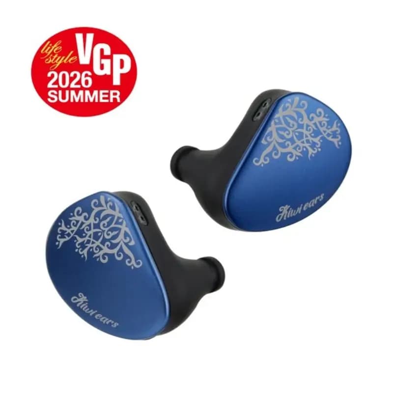 Kiwi Ears Cadenza II 10mm Titanium Driver IEM with Detachable Cable Kiwi Ears Cadenza II 10mm Titanium Driver IEM with Detachable Cable