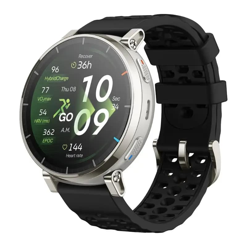 Amazfit Active 3 1.32" AMOLED Smartwatch with Built-In GPS