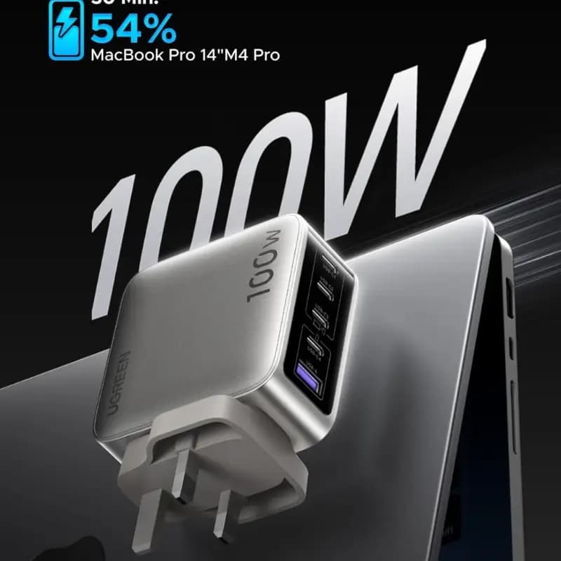 UGREEN Nexode Pro X773 100W GaN Desktop Charger UGREEN Nexode Pro X773 100W GaN Desktop Charger