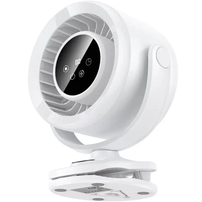 Hoco HX608 3-in-1 Clip Fan with Automatic Rotation and 3600mAh Battery Hoco HX608 3-in-1 Clip Fan with Automatic Rotation and 3600mAh Battery