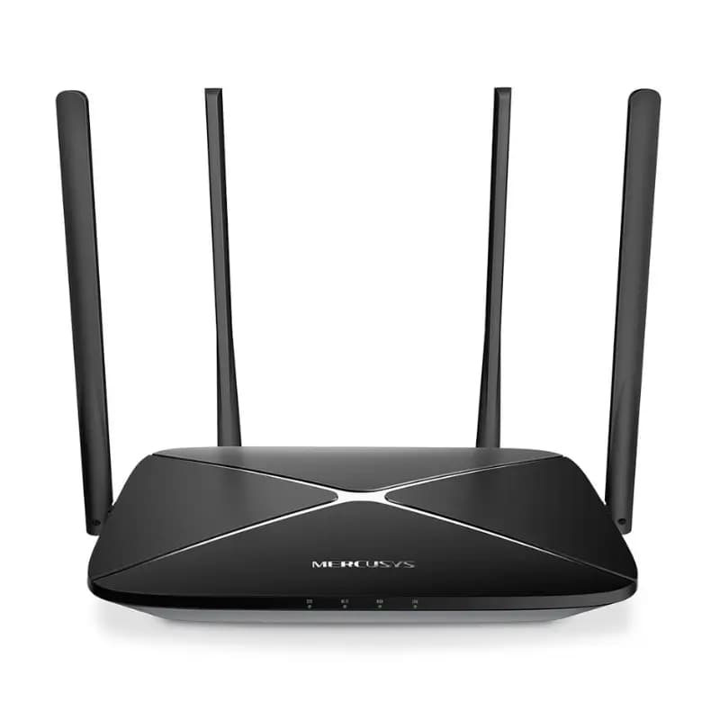 Mercusys AC12G AC1300 Dual Band Router with WPA3 Security & 4 Antennas Mercusys AC12G AC1300 Dual Band Router with WPA3 Security & 4 Antennas