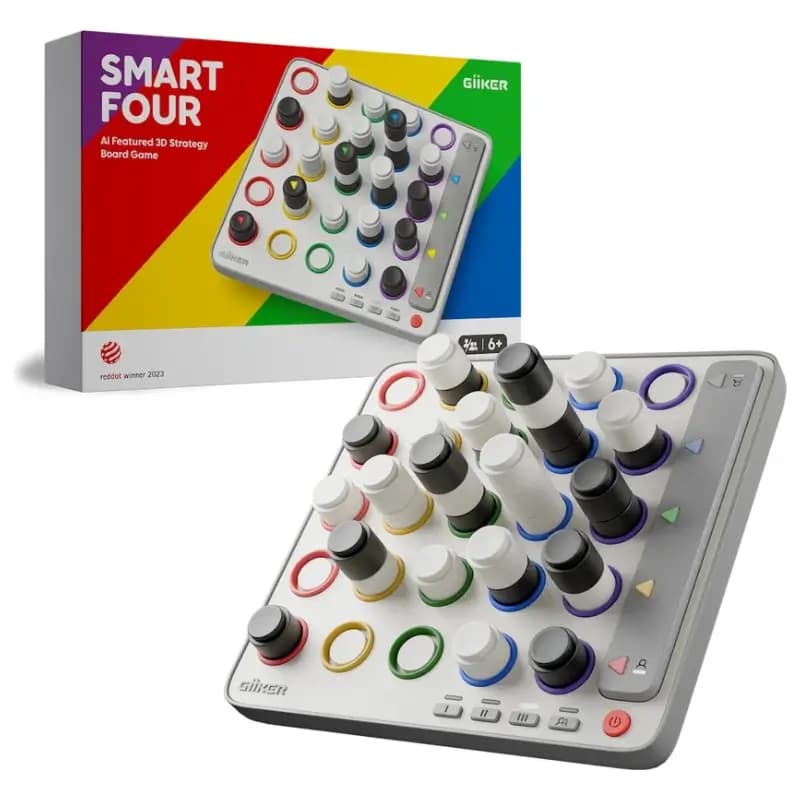 Xiaomi GiiKER JKSZQ002 3D Four-in-a-Row Strategy Board Game AI Opponent Xiaomi GiiKER JKSZQ002 3D Four-in-a-Row Strategy Board Game AI Opponent