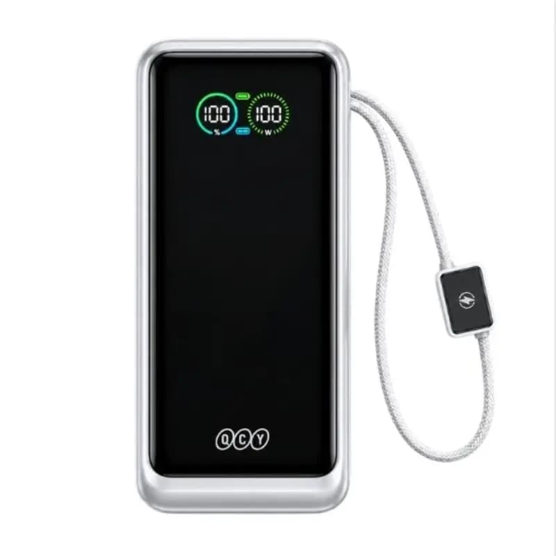QCY HyperCharge PB20E 20000mAh 65W Power Bank QCY HyperCharge PB20E 20000mAh 65W Power Bank