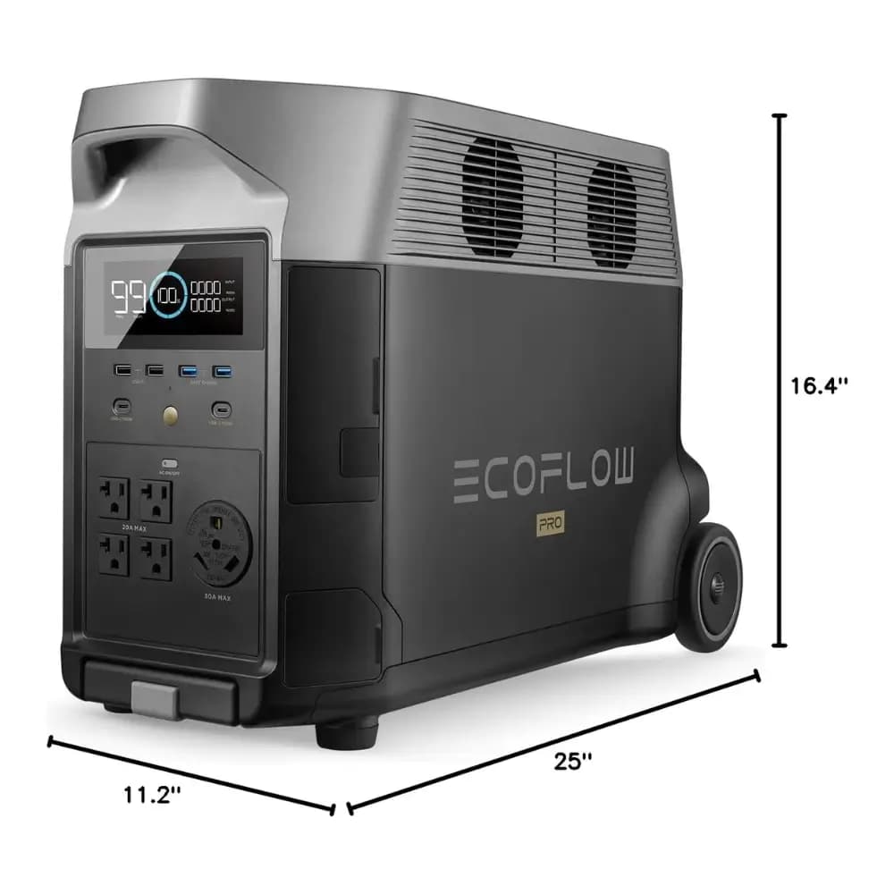 EcoFlow DELTA Pro 3600Wh Portable Power Station EcoFlow DELTA Pro 3600Wh Portable Power Station