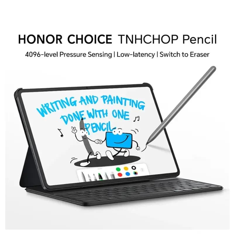 HONOR Choice TNHCHOP Bluetooth Stylus Pencil with 4096-Level Pressure Sensing and 8-Hour Battery HONOR Choice TNHCHOP Bluetooth Stylus Pencil with 4096-Level Pressure Sensing and 8-Hour Battery