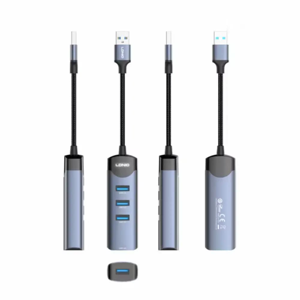 LDNIO DS-134U USB 3.0 Docking Station for Laptops and PCs LDNIO DS-134U USB 3.0 Docking Station for Laptops and PCs