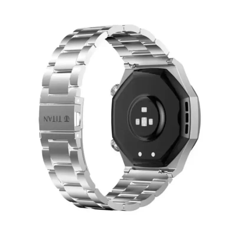 Titan Smart Maestro Stainless Steel AMOLED BT Calling Smartwatch IP68 Titan Smart Maestro Stainless Steel AMOLED BT Calling Smartwatch IP68