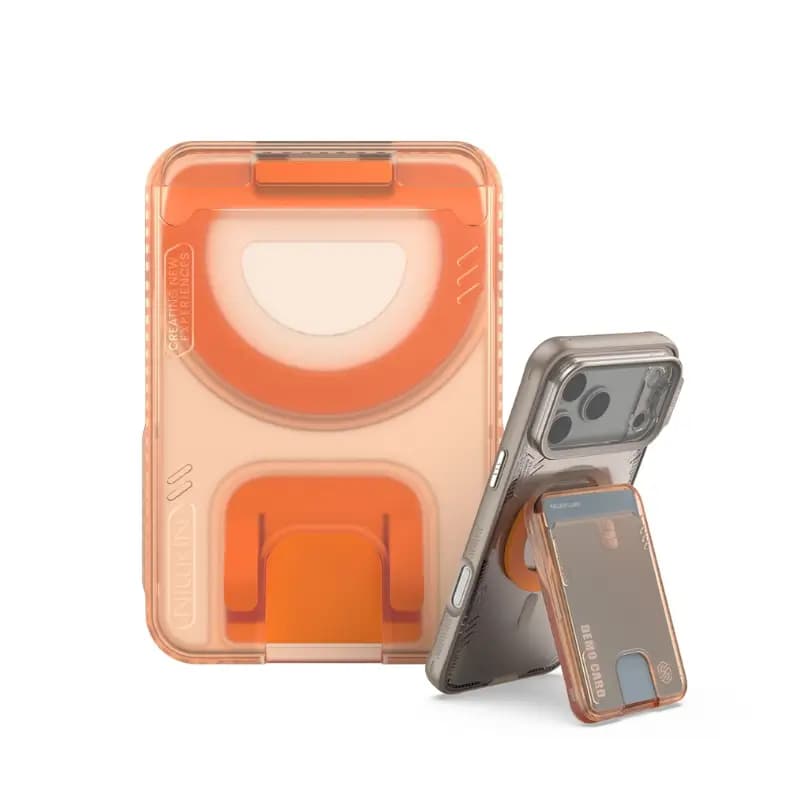 Nillkin IceMate Eco Magnetic Wallet Stand - 2-Card Holder & Kickstand Nillkin IceMate Eco Magnetic Wallet Stand - 2-Card Holder & Kickstand