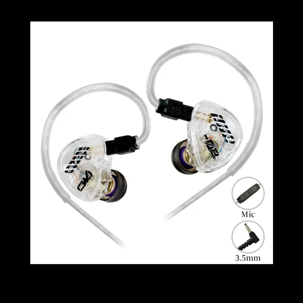 HE Cai Wenji 10mm Dynamic Driver In-Ear Monitors with Resin Shell HE Cai Wenji 10mm Dynamic Driver In-Ear Monitors with Resin Shell