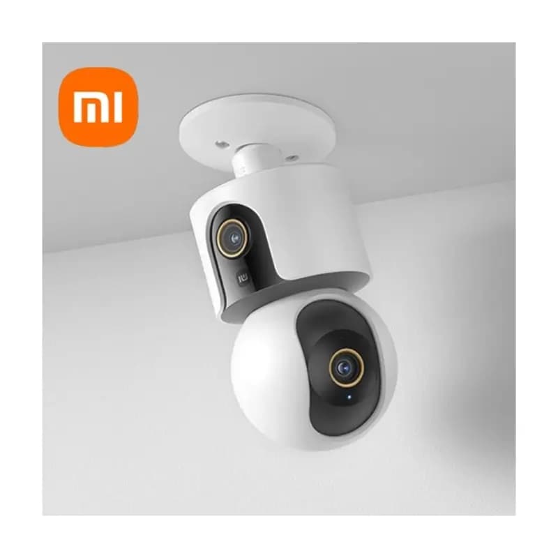 Xiaomi Mi C500 Dual 2K 360° Smart Security Camera Close-up of Mi C500 360-degree rotating camera lens
