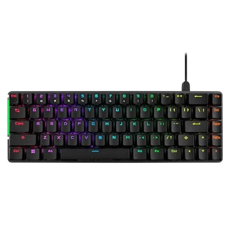 ASUS ROG Falchion Ace M602 mechanical gaming keyboard front view ASUS ROG Falchion Ace M602 mechanical gaming keyboard front view