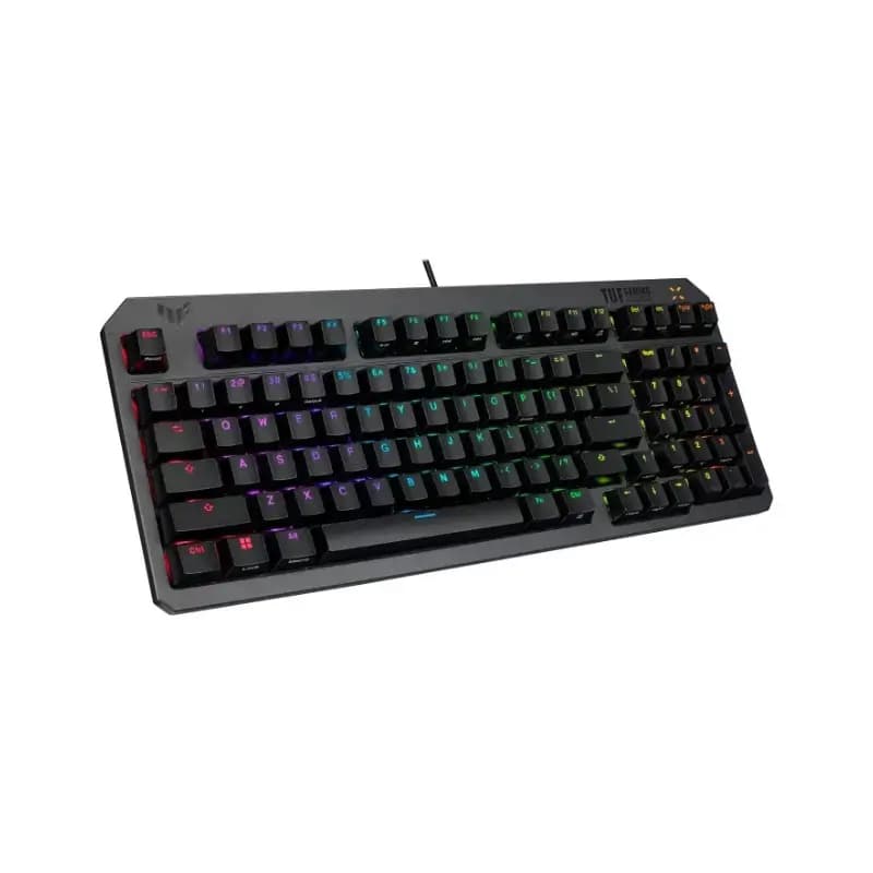 ASUS TUF Gaming K3 Gen II RGB mechanical keyboard front view