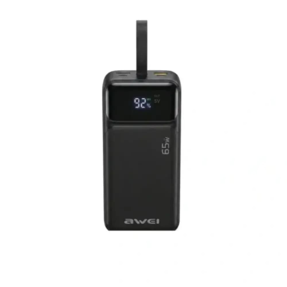 AWEI PA-108 power bank charging laptop and phone AWEI PA-108 power bank charging laptop and phone