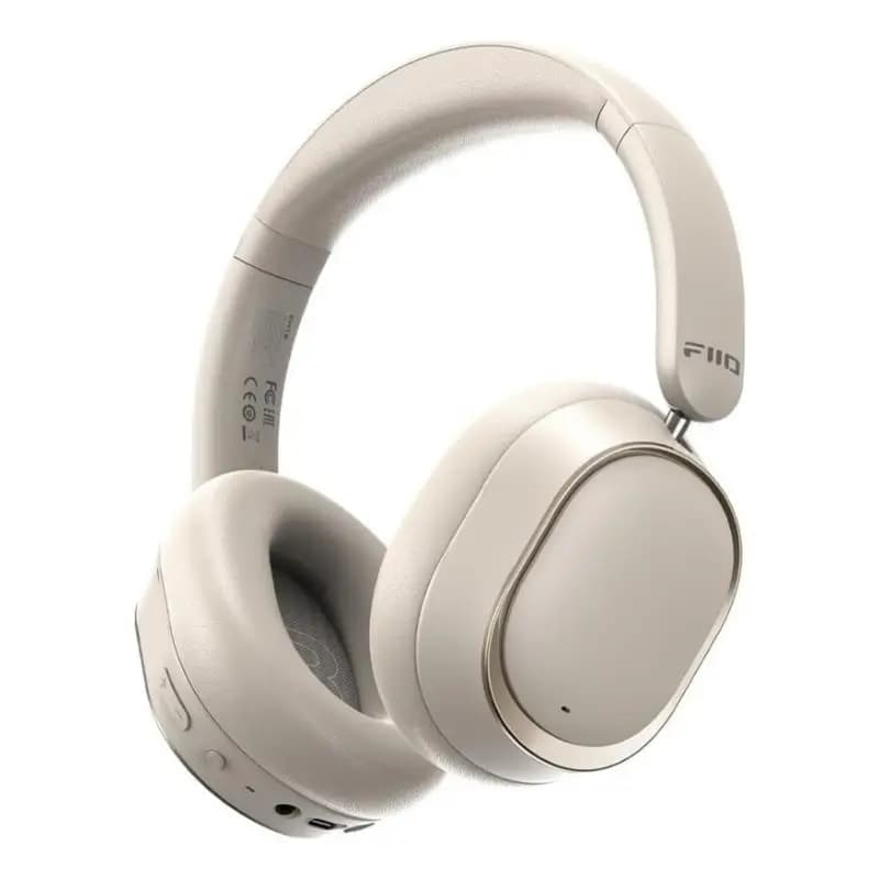 FiiO EH13 wireless Bluetooth noise cancelling headphones front view FiiO EH13 wireless Bluetooth noise cancelling headphones front view