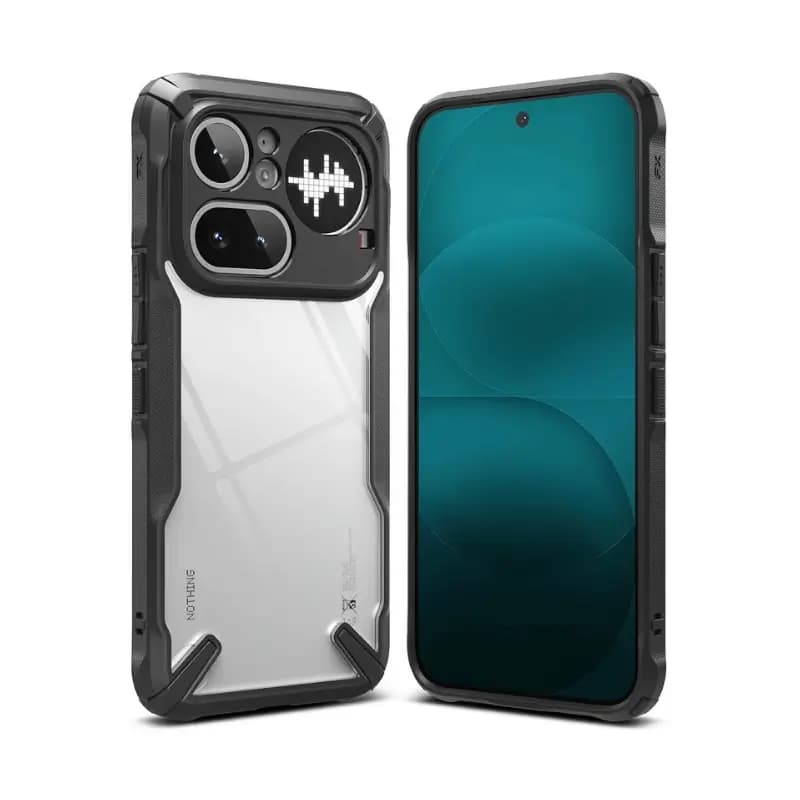 Close-up of Ringke Fusion-X shockproof bumper corners