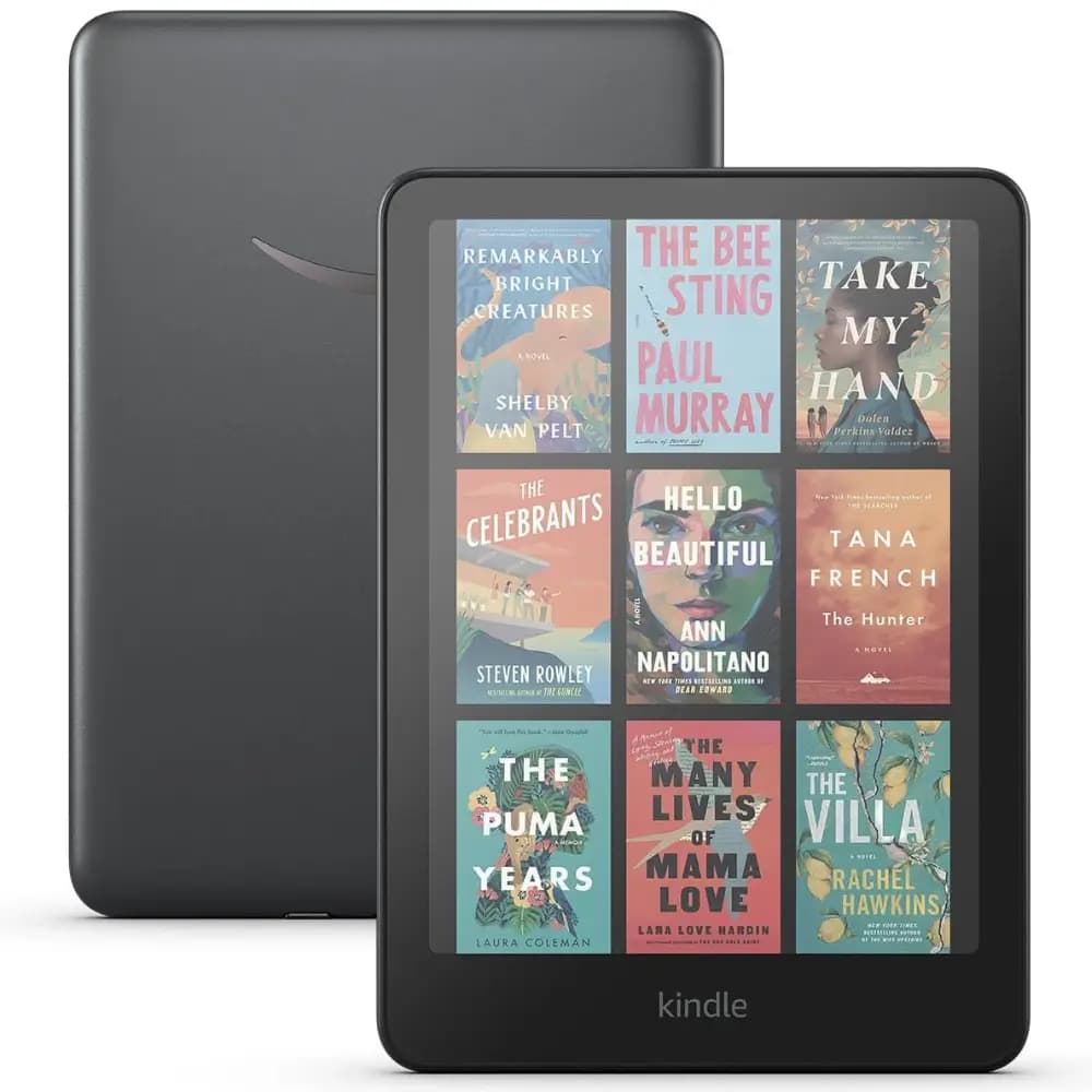Amazon Kindle Colorsoft Signature Edition in Metallic Black Amazon Kindle Colorsoft Signature Edition in Metallic Black