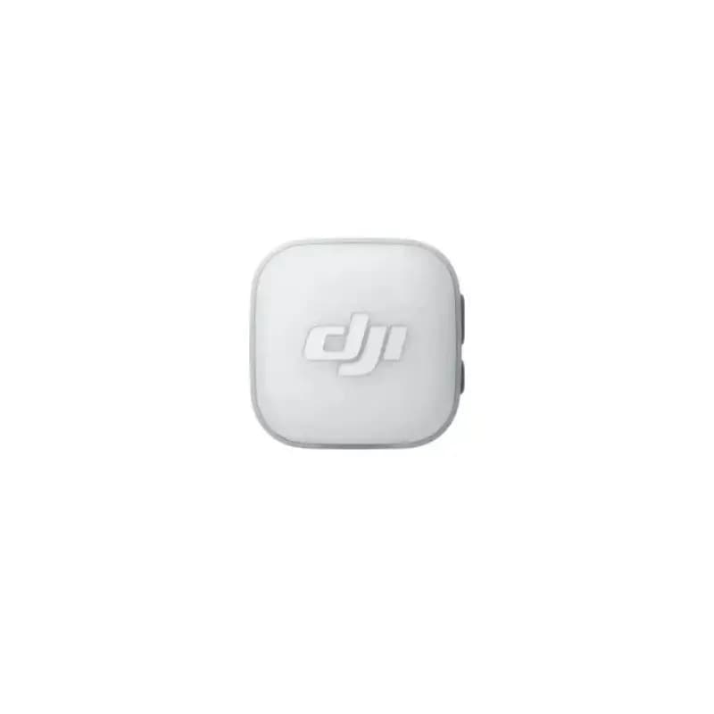 Close-up of DJI Mic Mini 2 Transmitter clip mechanism