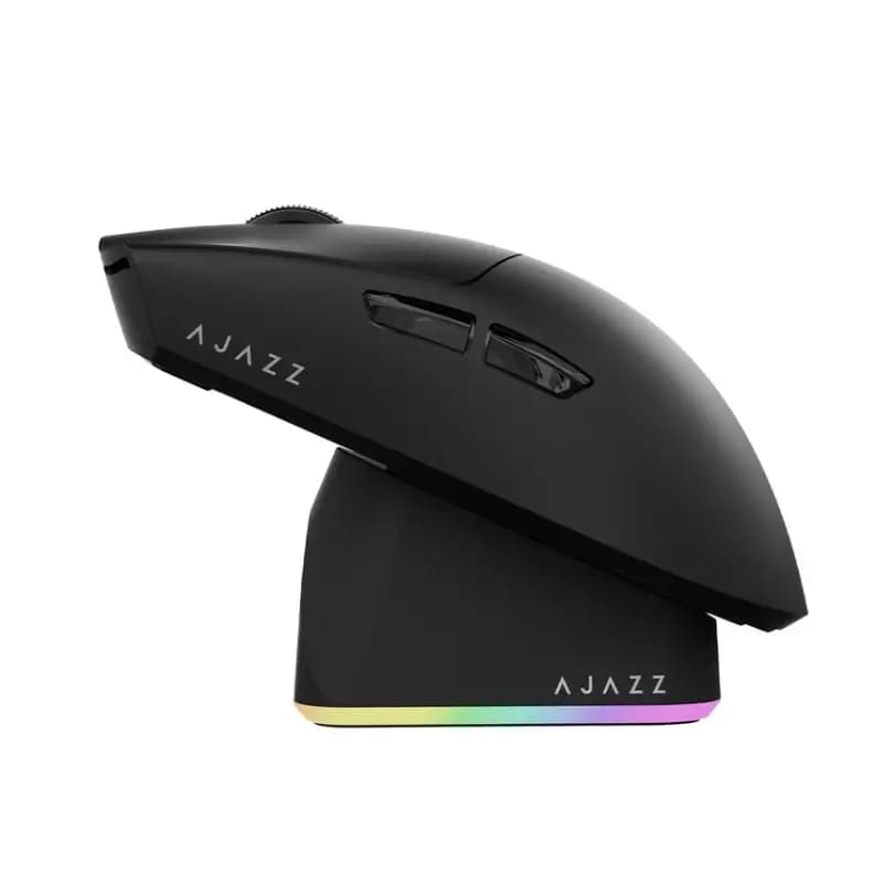 AJAZZ AJ139P V3 Max wireless gaming mouse front view AJAZZ AJ139P V3 Max wireless gaming mouse front view