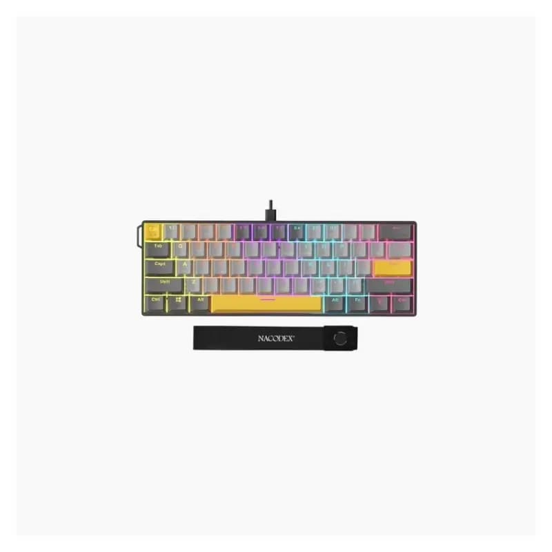 AJAZZ NK61 60% wired mechanical gaming keyboard in Obsidian Black AJAZZ NK61 60% wired mechanical gaming keyboard in Obsidian Black