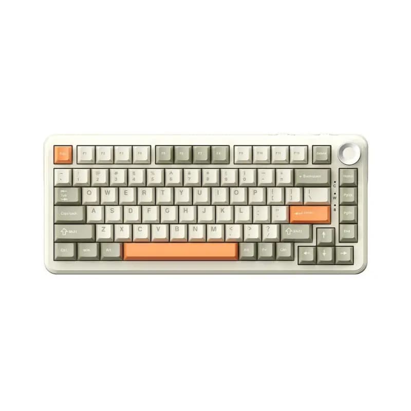 Ajazz AK820 Max Plus 75% tri-mode mechanical keyboard top view