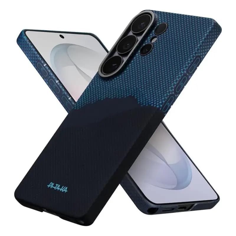 PITAKA Edge aramid fiber case on Samsung Galaxy S26 Ultra PITAKA Edge aramid fiber case on Samsung Galaxy S26 Ultra