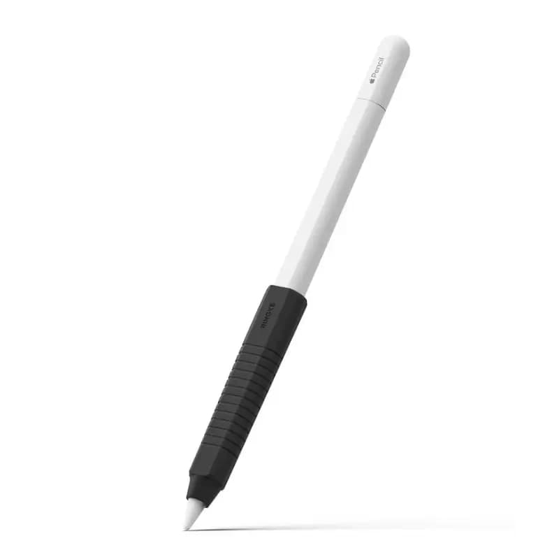 Ringke Drafting Grip Silicone Apple Pencil Case Holder Threaded silicone grip on Ringke Apple Pencil holder for non-slip hold