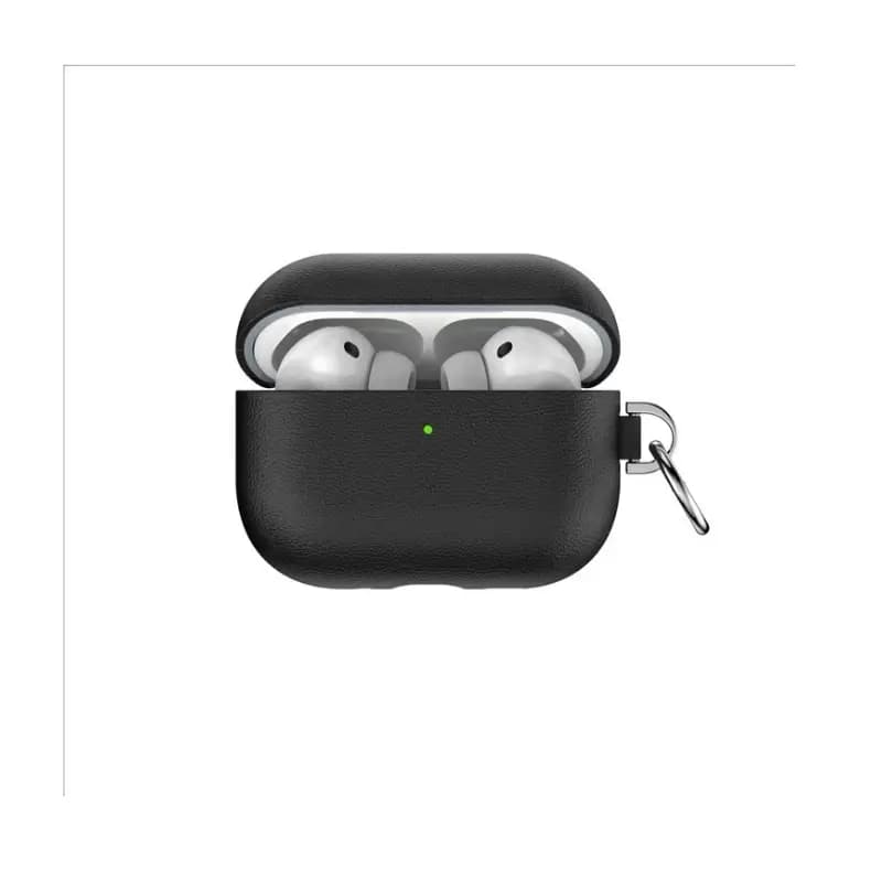 Calfskin leather texture on WiWU AirPods Pro 3 case