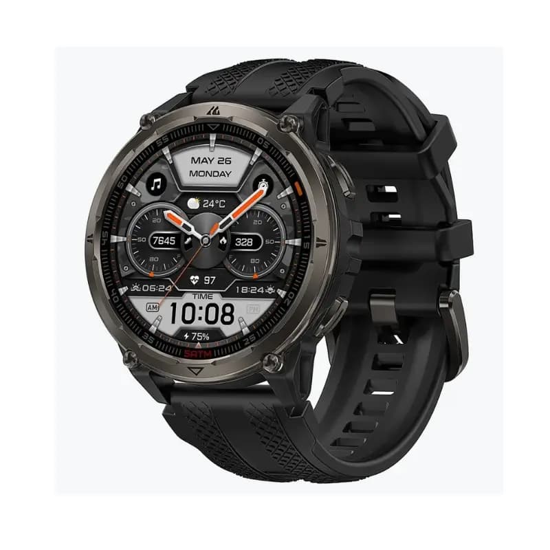 KOSPET ORB 2 waterproof smartwatch front view with zinc alloy bezel