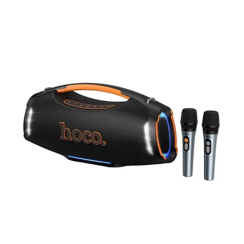 Hoco HT4 Pro Wave 200W Party Bluetooth Speaker with RGB Lights Hoco HT4 Pro Wave 200W RGB party Bluetooth speaker front view