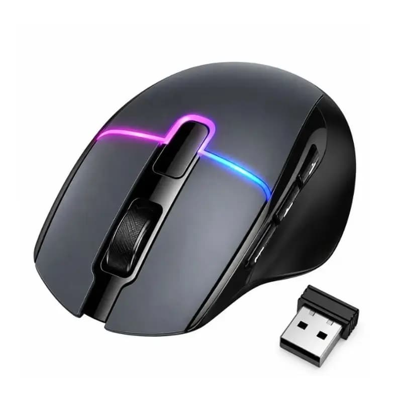 Hoco GM651 Tri-Mode Wireless Gaming Mouse 12000 DPI Hoco GM651 tri-mode gaming mouse front view