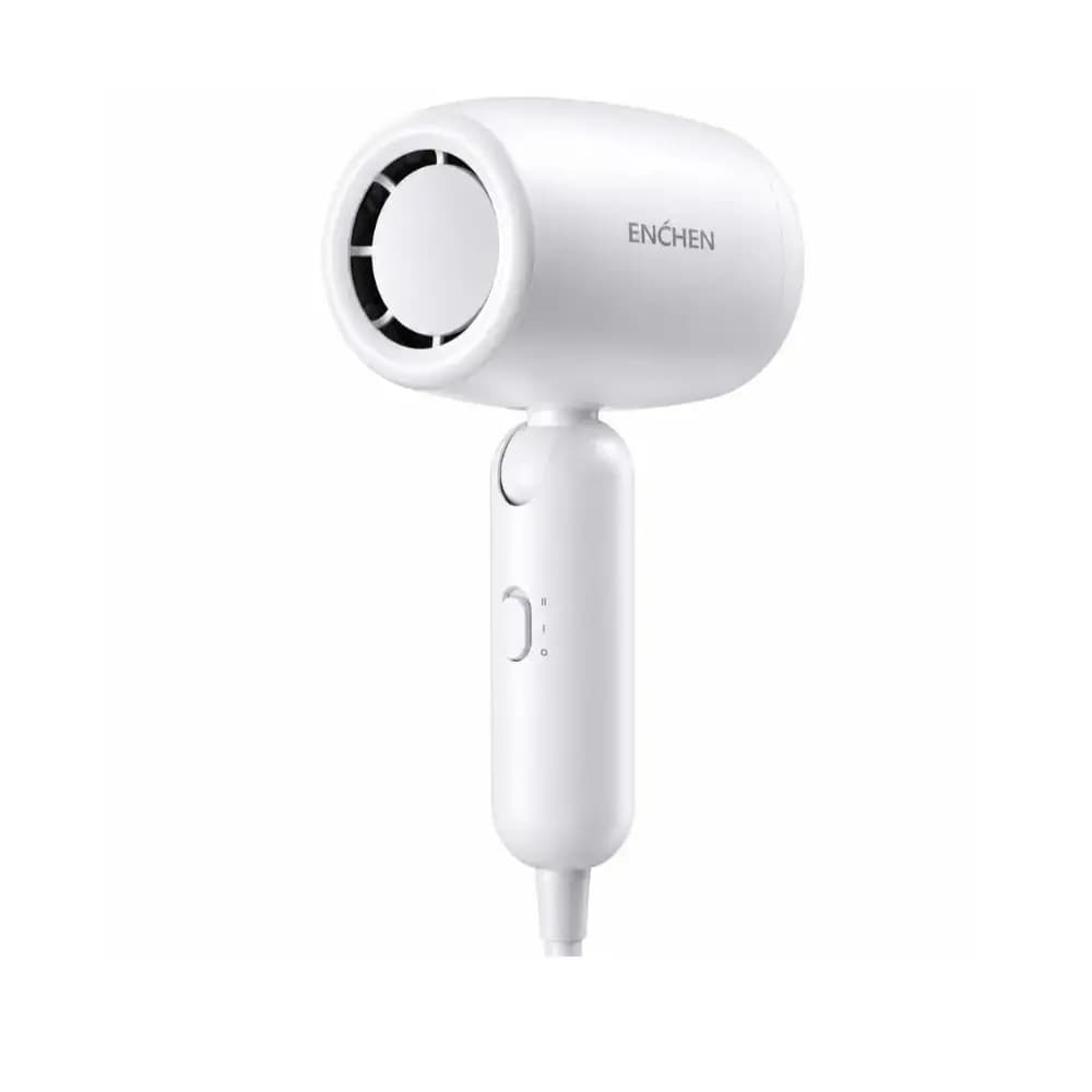 ENCHEN Air3 mini hair dryer front view on white background