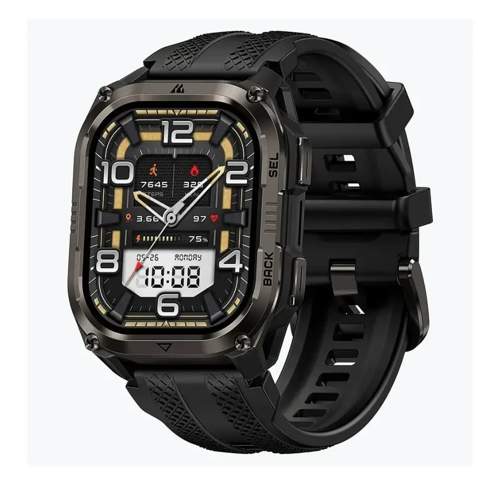 KOSPET Pulse 2 smartwatch front view with AMOLED display