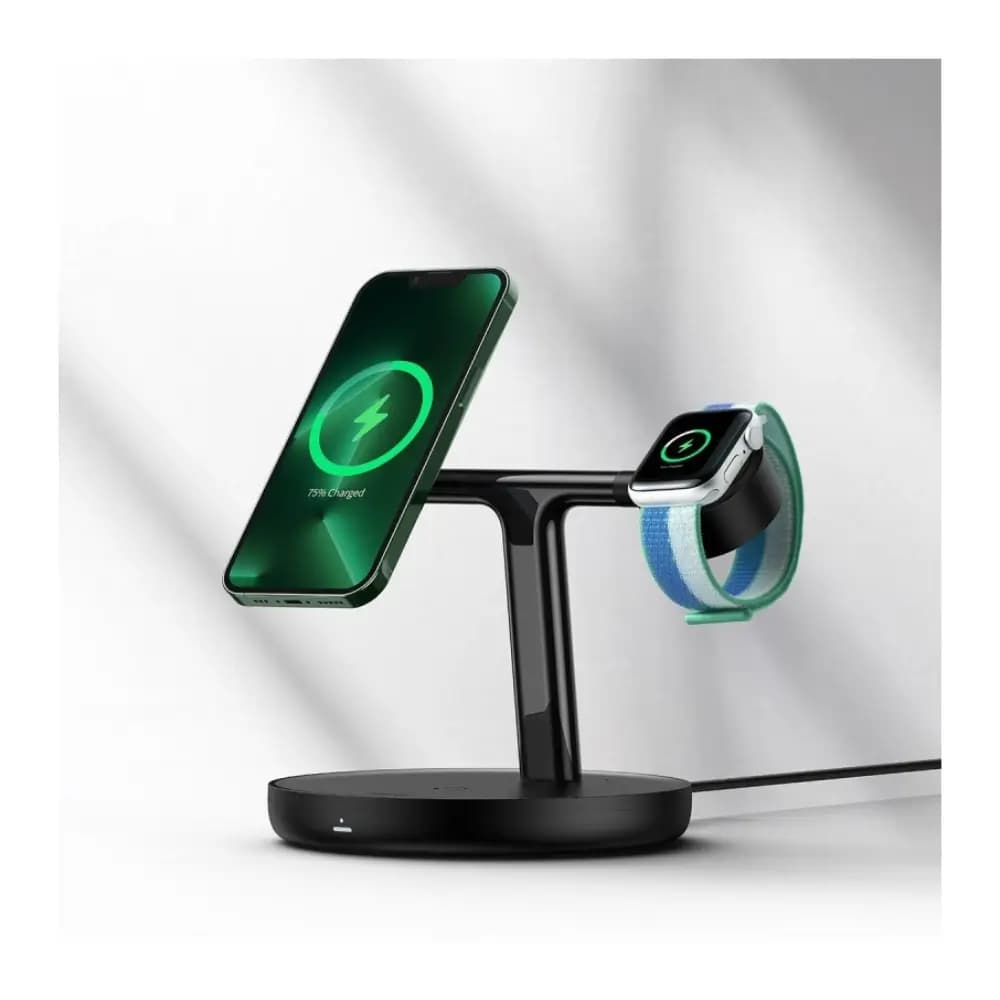 Baseus Swan stand charging iPhone, AirPods and Apple Watch at the same time Baseus Swan stand charging iPhone, AirPods and Apple Watch at the same time