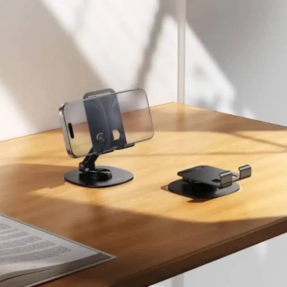 Borofone BH138 desktop stand 360° angle adjustment feature Borofone BH138 desktop stand 360° angle adjustment feature