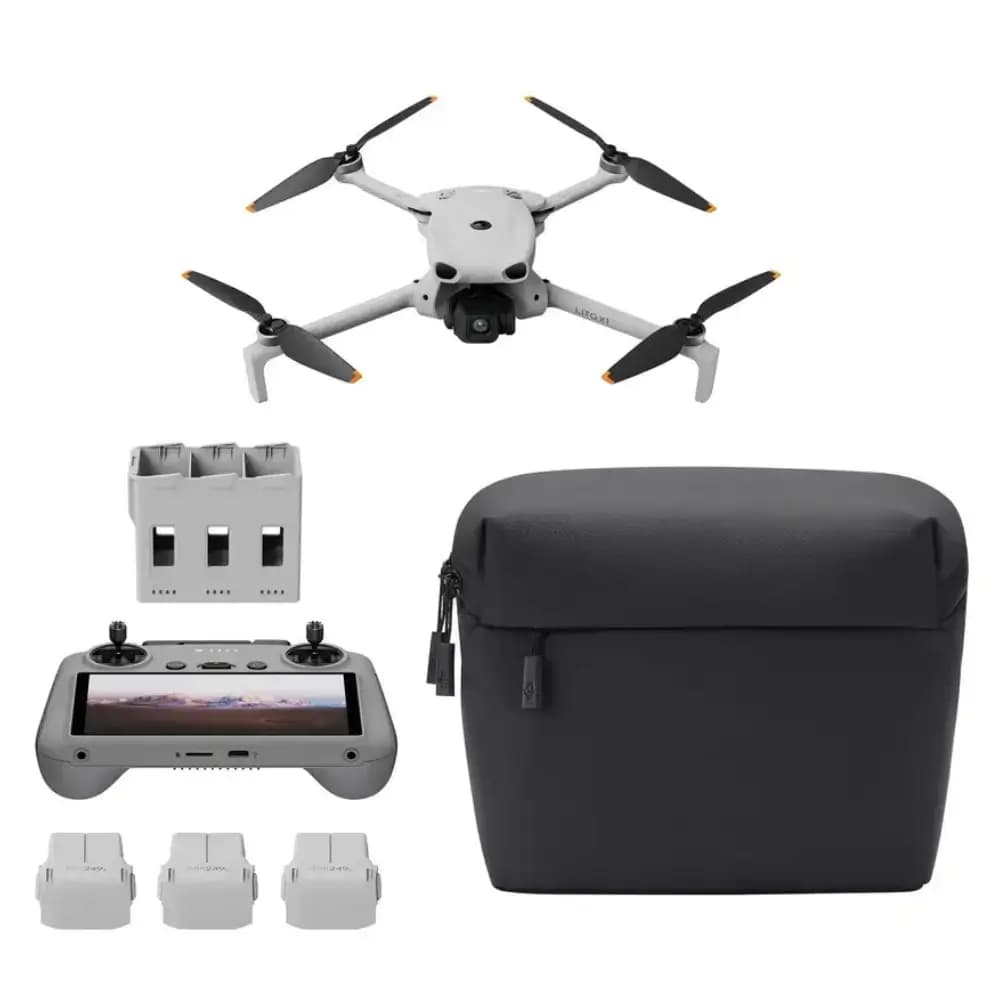 DJI Lito X1 drone with RC 2 controller front view DJI Lito X1 drone with RC 2 controller front view