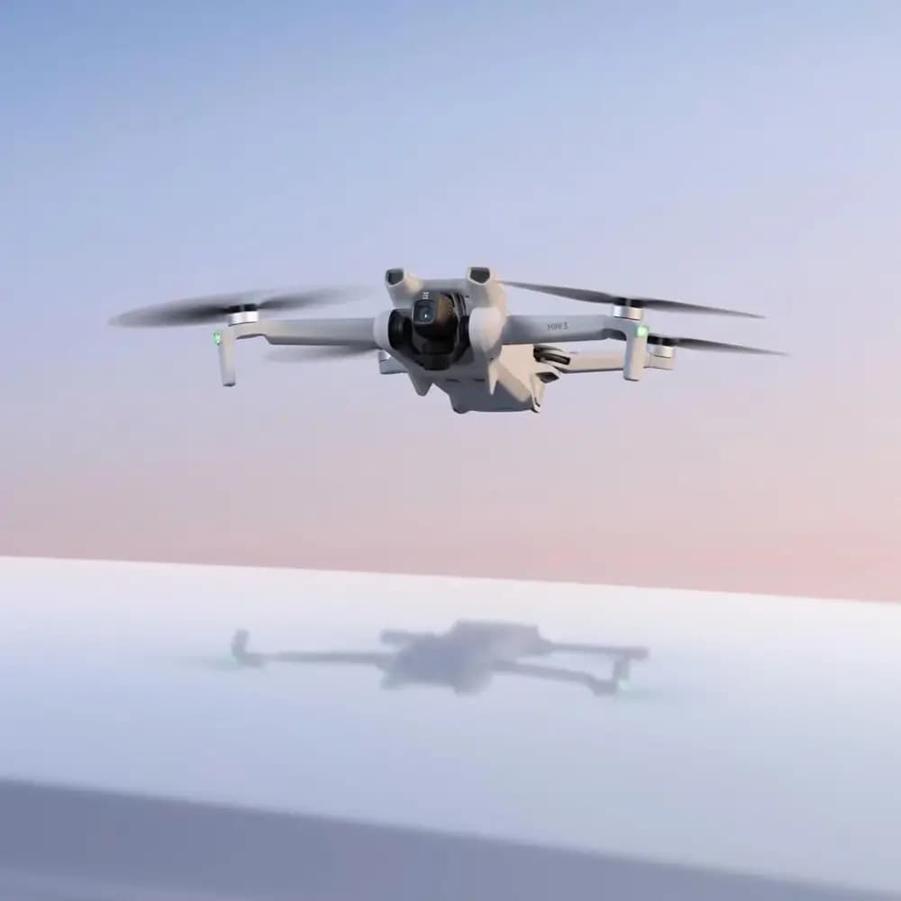 DJI Mini 3 foldable drone with camera gimbal DJI Mini 3 foldable drone with camera gimbal