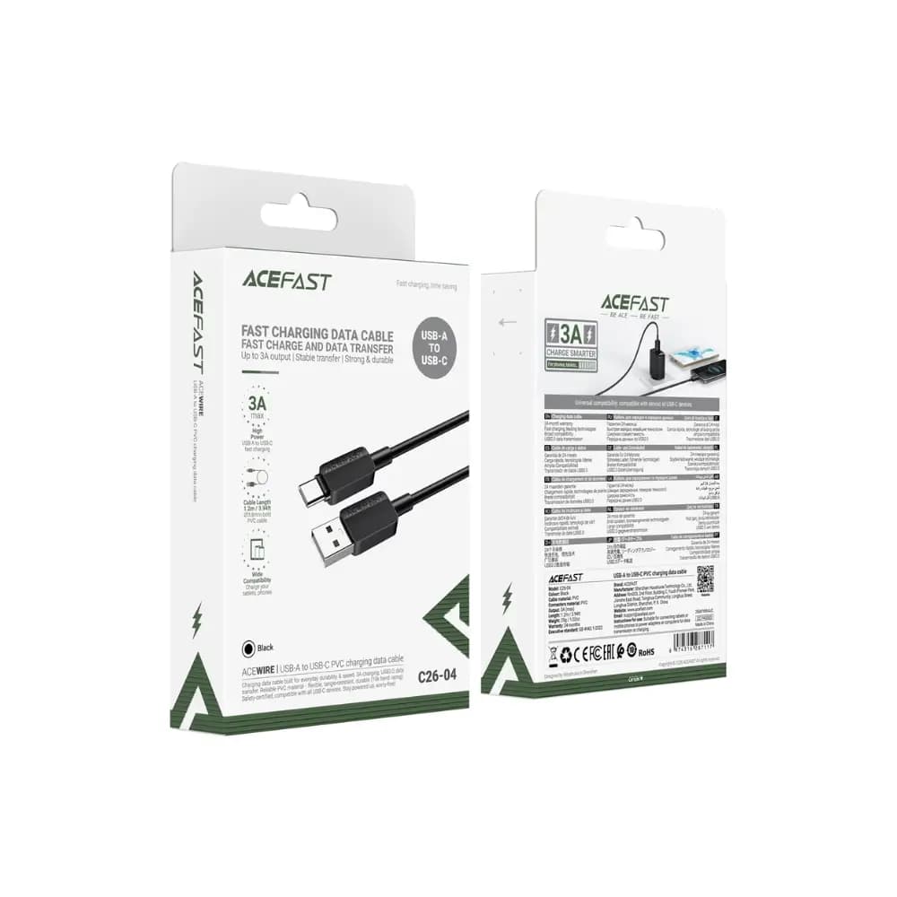 ACEFAST C2604 USB-A to USB-C Fast Charging Data Cable ACEFAST C2604 USB-A to USB-C Fast Charging Data Cable