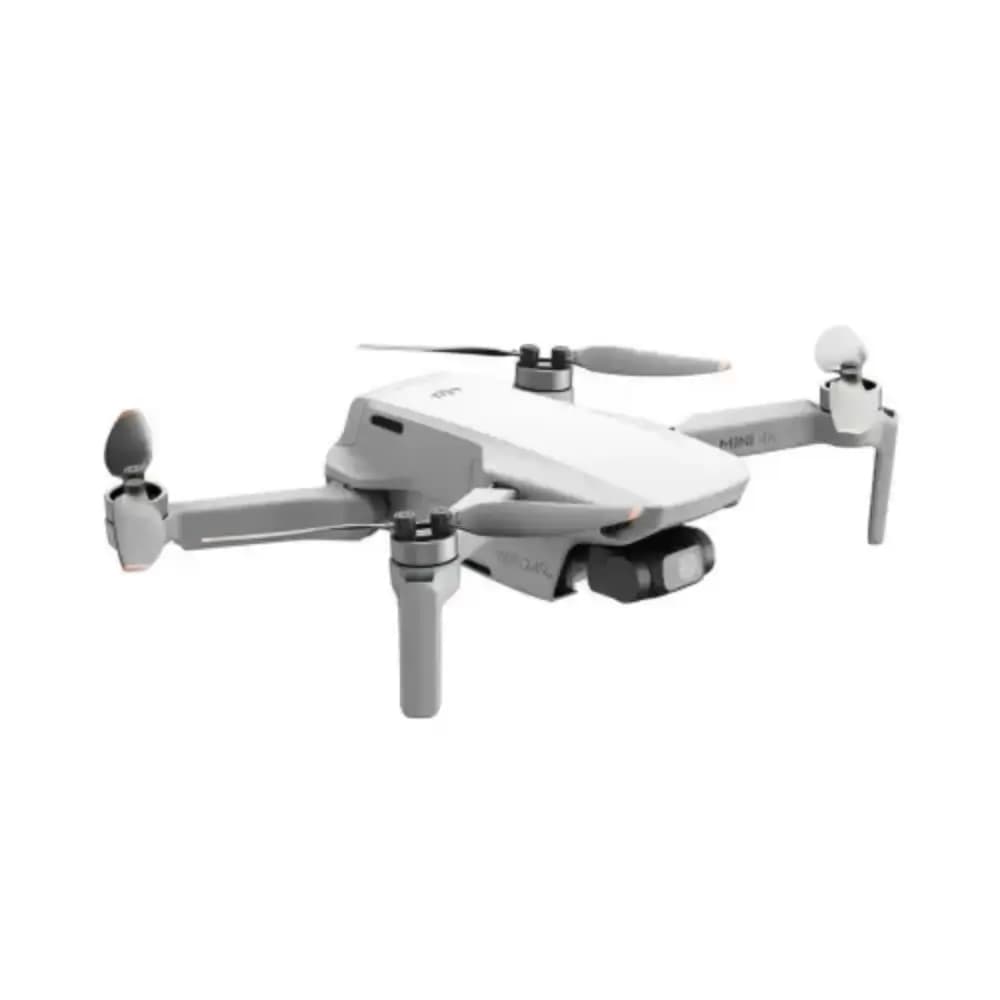 DJI Mini 4K Fly More Combo Camera Drone for Beginners DJI Mini 4K gray camera drone front view
