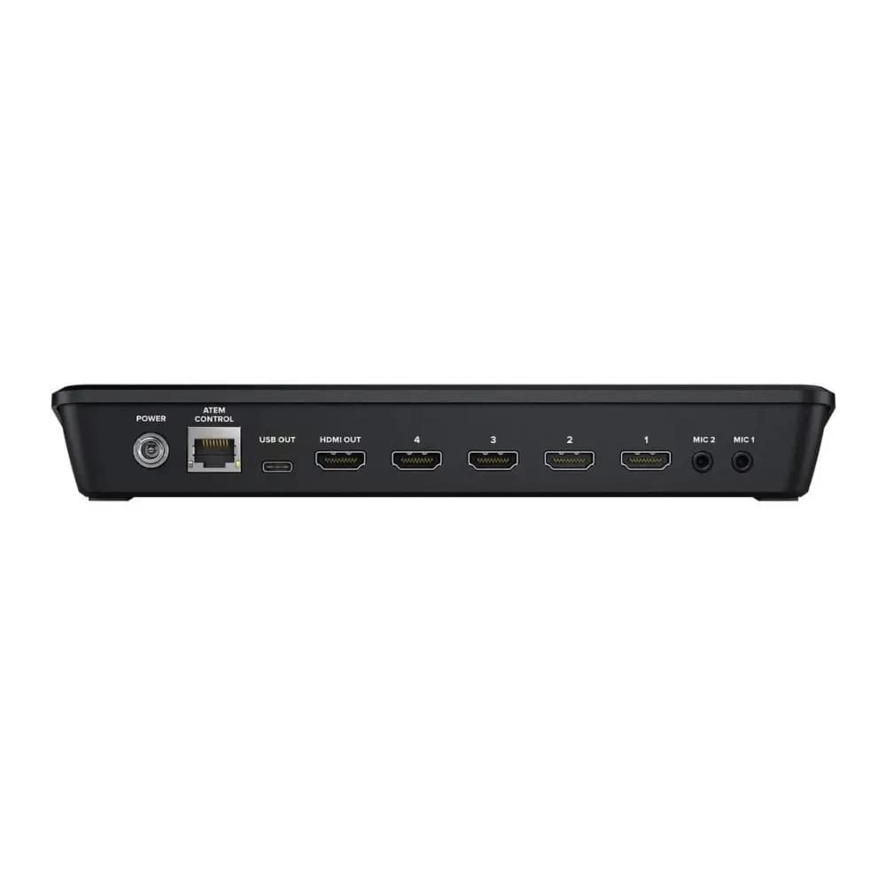 Blackmagic ATEM Mini Pro live stream switcher top view Blackmagic ATEM Mini Pro live stream switcher top view