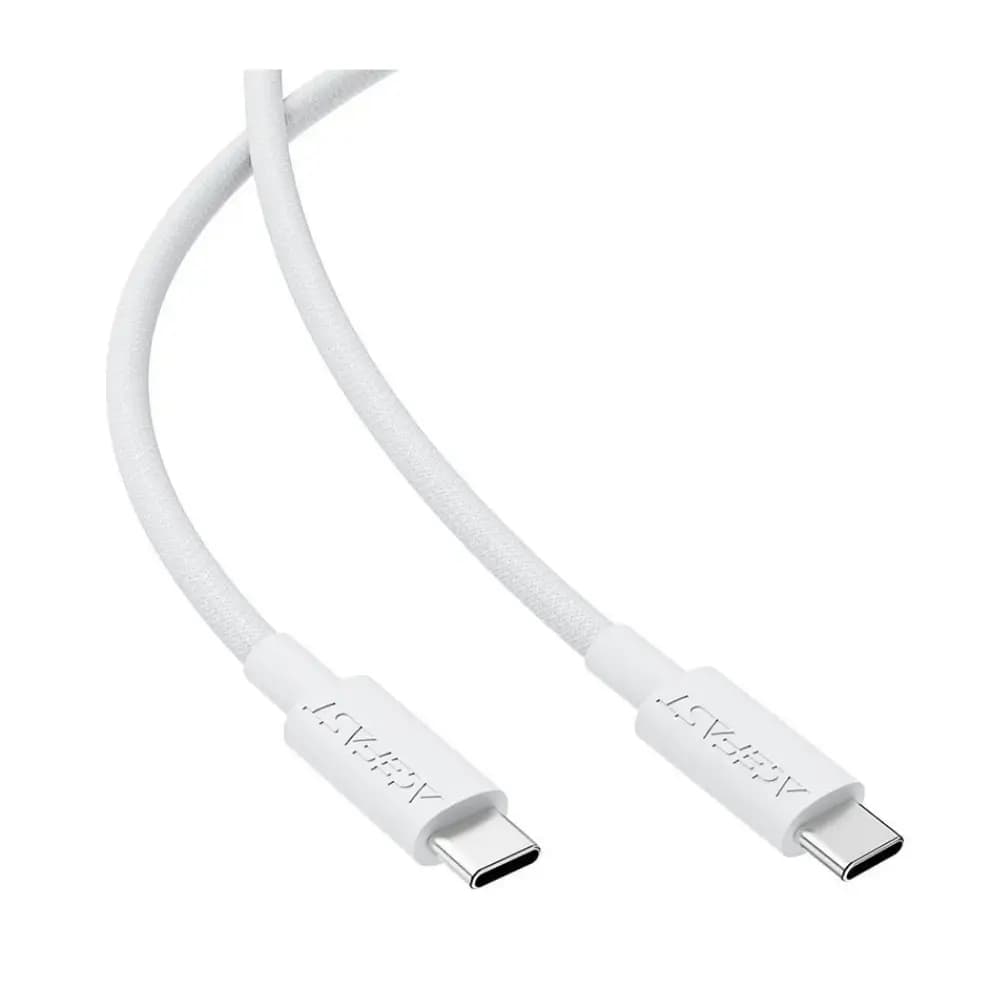 ACEFAST C18-03 cable connector with TPE housing detail ACEFAST C18-03 cable connector with TPE housing detail