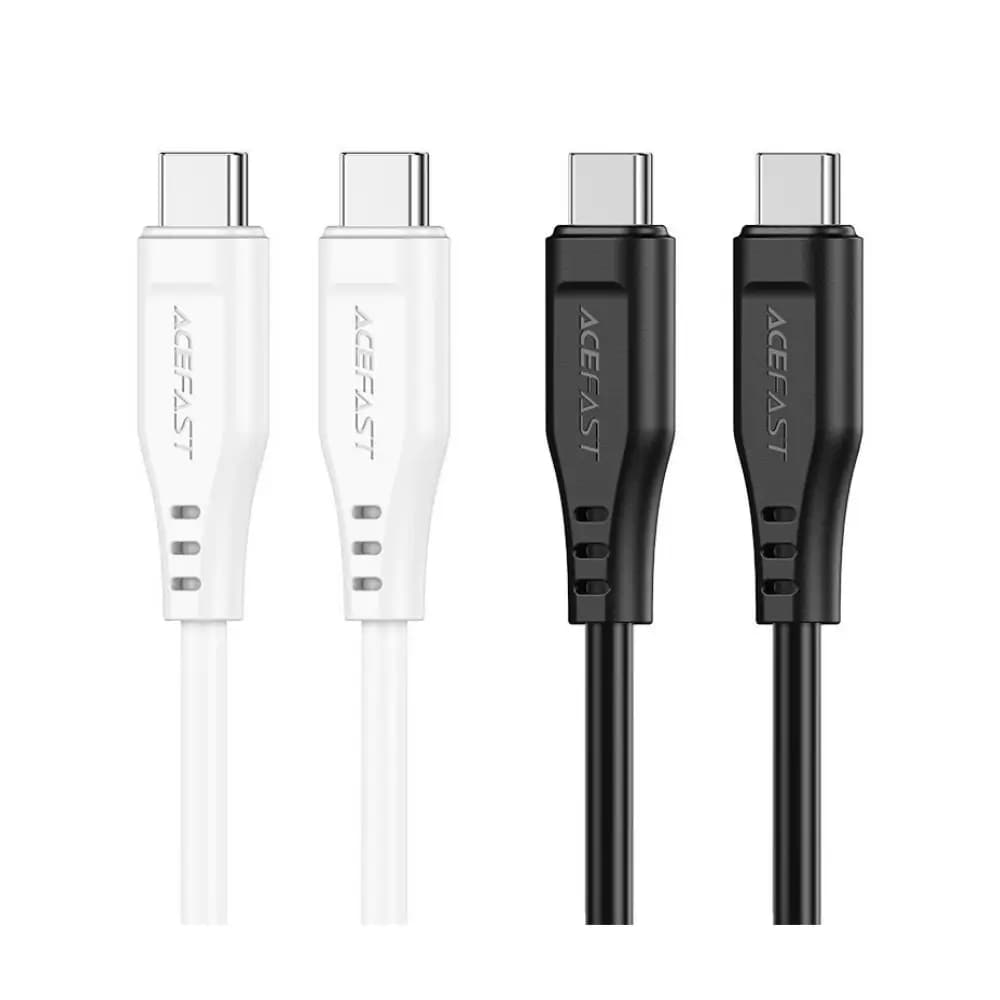 ACEFAST C3-03 USB-C to USB-C charging cable full view ACEFAST C3-03 USB-C to USB-C charging cable full view