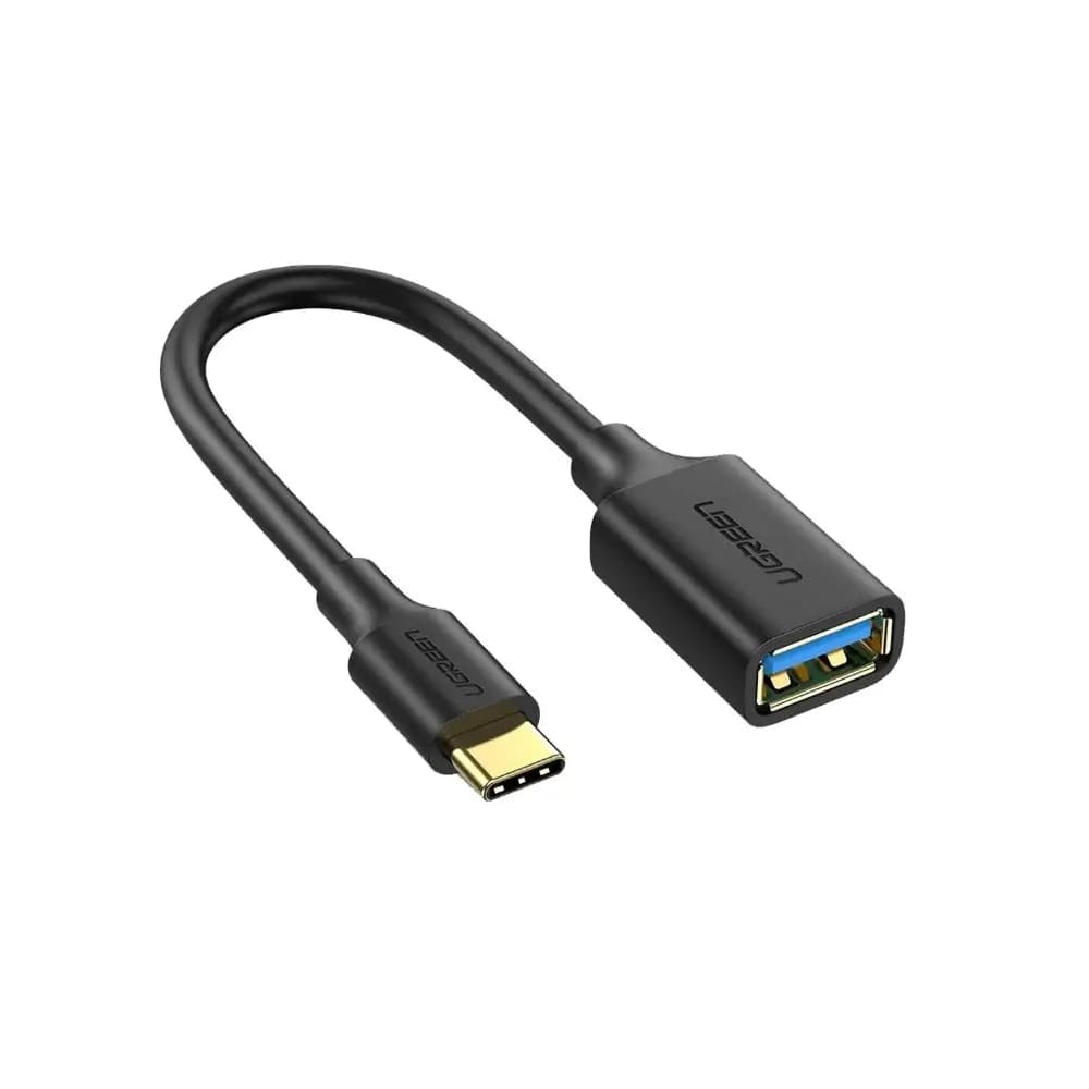 UGREEN US154 Type-C to USB Female Cable 15cm 5Gbps UGREEN US154 cable showing 5Gbps data transfer rate