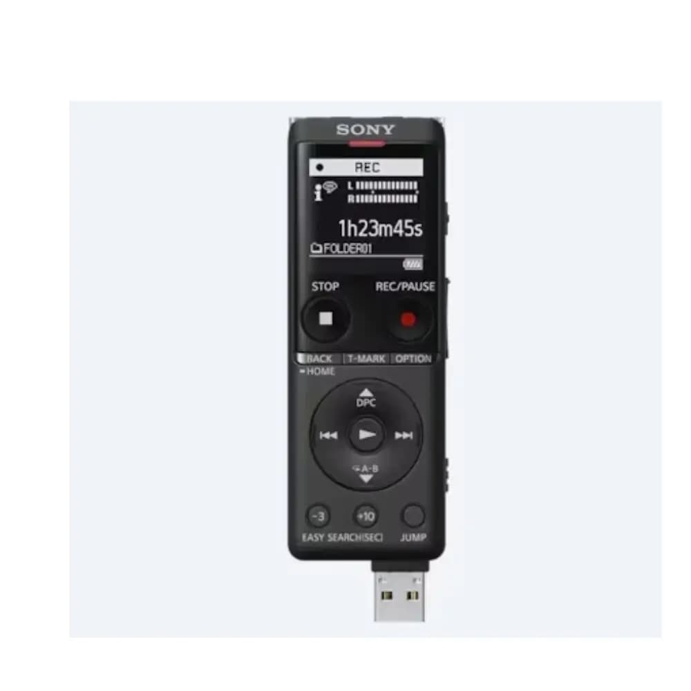 Sony UX570F 4GB digital voice recorder front view